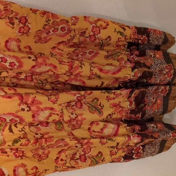 Cato Est 1946 BB Bohemian maxi dress abstract paisley print - Picture 10 of 11